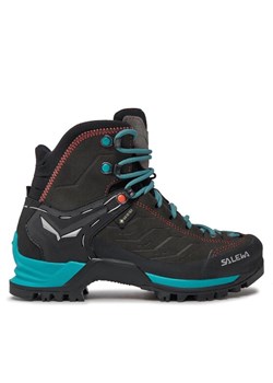 Trekkingi Salewa Mtn Trainer Mid Gtx GORE-TEX 63459-0674 Szary ze sklepu MODIVO w kategorii Buty trekkingowe damskie - zdjęcie 180531983