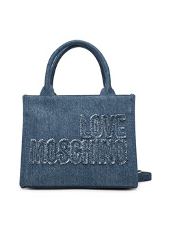 Torebka LOVE MOSCHINO JC4244PP0MKM0750 Niebieski ze sklepu MODIVO w kategorii Torebki damskie - zdjęcie 180534093