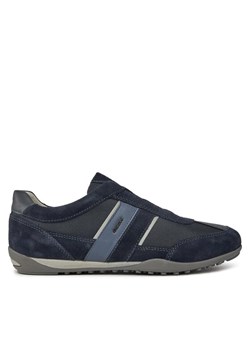 Sneakersy Geox U Wells A U82T5A 02211 C4002 Granatowy ze sklepu MODIVO w kategorii Półbuty męskie - zdjęcie 180543593