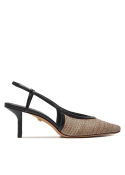 Sandały Max Mara Mmslingpaglia 24145213126 Beżowy ze sklepu MODIVO w kategorii Czółenka - zdjęcie 180544092