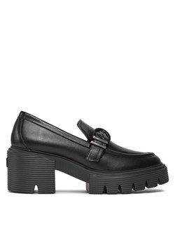 Półbuty Stuart Weitzman Maverick Soho Loafer SF624 Czarny ze sklepu MODIVO w kategorii Mokasyny damskie - zdjęcie 180544722