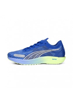 Męskie buty do biegania Puma Liberate Nitro - niebieskie ze sklepu Sportstylestory.com w kategorii Buty sportowe męskie - zdjęcie 181032042