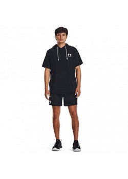 Męskie spodenki dresowe Under Armour UA Rival Terry 6in Short - czarne ze sklepu Sportstylestory.com w kategorii Spodenki męskie - zdjęcie 181032063