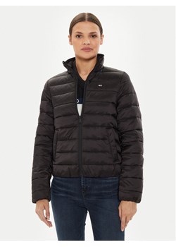Tommy Jeans Kurtka puchowa DW0DW17746 Czarny Regular Fit ze sklepu MODIVO w kategorii Kurtki damskie - zdjęcie 181032292