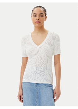 Morgan Sweter 251-MPALM Biały Regular Fit ze sklepu MODIVO w kategorii Swetry damskie - zdjęcie 181032384