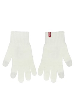Levi's® Rękawiczki Damskie 224687-20-20 Écru ze sklepu MODIVO w kategorii Rękawiczki damskie - zdjęcie 181032434