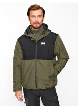 Helly Hansen Kurtka przeciwdeszczowa Ervik Ins 53983 Khaki Regular Fit ze sklepu MODIVO w kategorii Kurtki męskie - zdjęcie 181032472