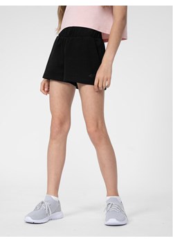 4F Szorty sportowe 4FJSS23TSHOF098 Czarny Regular Fit ze sklepu MODIVO w kategorii Spodenki dziewczęce - zdjęcie 181032484
