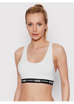 Puma Biustonosz top Racer Back 907862 Biały ze sklepu MODIVO w kategorii Biustonosze - zdjęcie 181032642