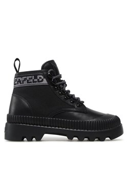 KARL LAGERFELD Trapery KL42533 Czarny ze sklepu MODIVO w kategorii Workery damskie - zdjęcie 181032693