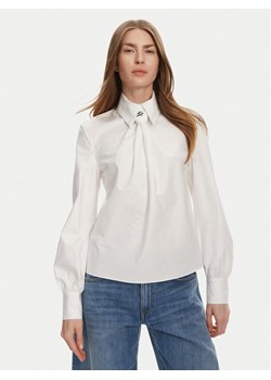 KARL LAGERFELD Koszula A2W11004 Biały Regular Fit ze sklepu MODIVO w kategorii Koszule damskie - zdjęcie 181032891