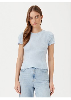 Noisy May T-Shirt Berry 27015446 Błękitny Slim Fit ze sklepu MODIVO w kategorii Bluzki damskie - zdjęcie 181032904