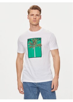 United Colors Of Benetton T-Shirt 3P7XU108X Biały Regular Fit ze sklepu MODIVO w kategorii T-shirty męskie - zdjęcie 181032913