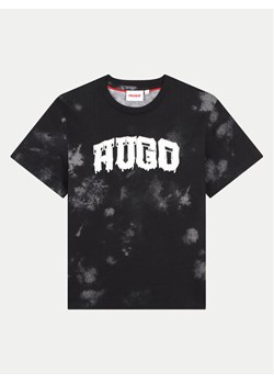 Hugo T-Shirt G00150 D Czarny Regular Fit ze sklepu MODIVO w kategorii T-shirty chłopięce - zdjęcie 181032921