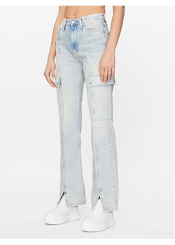 Calvin Klein Jeans Jeansy Authentic J20J221829 Niebieski Bootcut Fit ze sklepu MODIVO w kategorii Jeansy damskie - zdjęcie 181032992