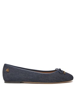 LAUREN RALPH LAUREN Baleriny Jayna 802962175001 Granatowy ze sklepu MODIVO w kategorii Balerinki - zdjęcie 181033023