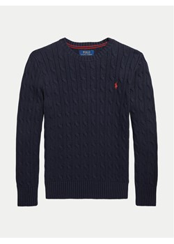 Polo Ralph Lauren Sweter 323702674060 Granatowy Regular Fit ze sklepu MODIVO w kategorii Swetry chłopięce - zdjęcie 181033054