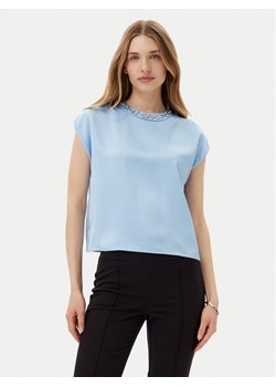 Imperial Bluzka RIC3JBA Niebieski Regular Fit ze sklepu MODIVO w kategorii Bluzki damskie - zdjęcie 181033103