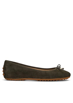 LAUREN RALPH LAUREN Baleriny 802951376003 Zielony ze sklepu MODIVO w kategorii Balerinki - zdjęcie 181033104