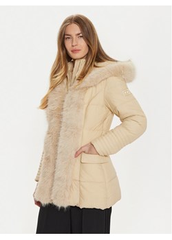 Marciano Guess Kurtka puchowa Zoe 4BGL41 7188A Beżowy Regular Fit ze sklepu MODIVO w kategorii Kurtki damskie - zdjęcie 181033131