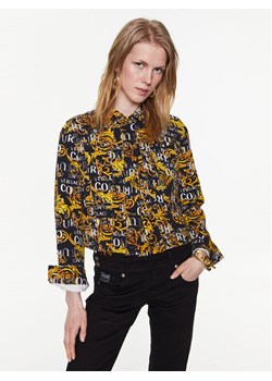 Versace Jeans Couture Kurtka jeansowa 74HAS453 Czarny Regular Fit ze sklepu MODIVO w kategorii Kurtki damskie - zdjęcie 181033444