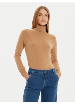 Gant Golf 4805263 Beżowy Regular Fit ze sklepu MODIVO w kategorii Swetry damskie - zdjęcie 181033452