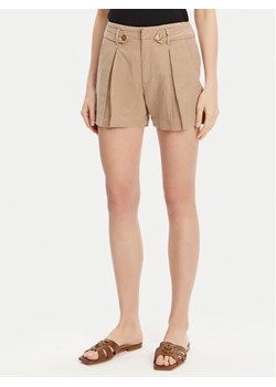 Guess Szorty materiałowe W5GD1J WG8N0 Beżowy Relaxed Fit ze sklepu MODIVO w kategorii Szorty - zdjęcie 181033523