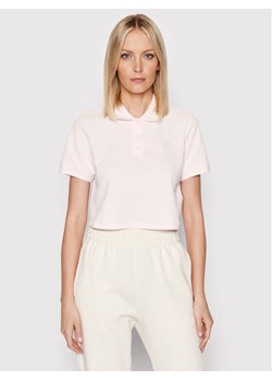 adidas Polo Tennis Luxe H56470 Różowy Relaxed Fit ze sklepu MODIVO w kategorii Bluzki damskie - zdjęcie 181033534