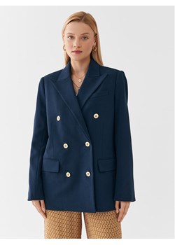 MICHAEL Michael Kors Marynarka MF3103WENX Granatowy Relaxed Fit ze sklepu MODIVO w kategorii Marynarki damskie - zdjęcie 181033550