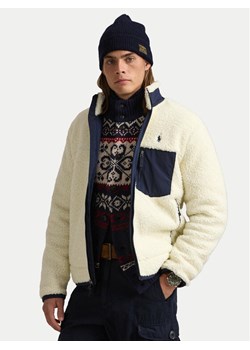 Polo Ralph Lauren Polar 710951701001 Écru Regular Fit ze sklepu MODIVO w kategorii Bluzy męskie - zdjęcie 181033622