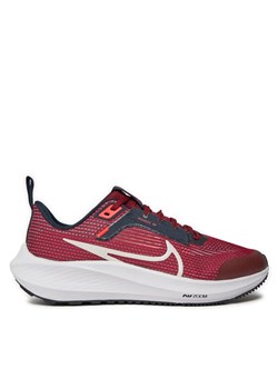 Nike Buty do biegania Air Zoom Pegasus 40 (GS) DX2498 009 Bordowy ze sklepu MODIVO w kategorii Buty sportowe damskie - zdjęcie 181033653