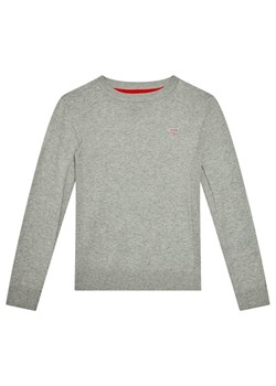 Guess Sweter L0YR03 Z2VV0 Szary Regular Fit ze sklepu MODIVO w kategorii Swetry chłopięce - zdjęcie 181033783