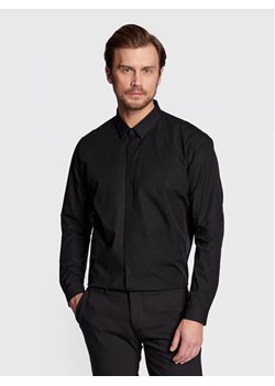 Calvin Klein Koszula Hidden K10K109891 Czarny Extra Slim Fit ze sklepu MODIVO w kategorii Koszule męskie - zdjęcie 181033893