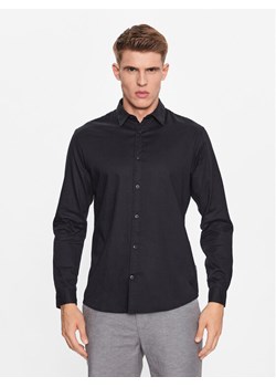 Jack&Jones Koszula Gingham 12181602 Czarny Slim Fit ze sklepu MODIVO w kategorii Koszule męskie - zdjęcie 181033901