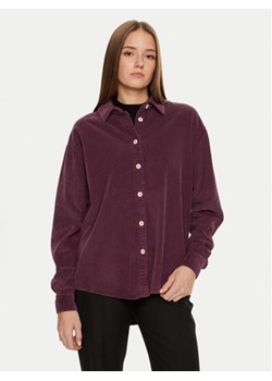 American Vintage Koszula PADO06AH24 Fioletowy Loose Fit ze sklepu MODIVO w kategorii Koszule damskie - zdjęcie 181033932