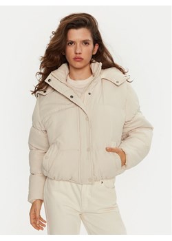 Brave Soul Kurtka puchowa LJK-BUNNYCREAM Écru Oversize ze sklepu MODIVO w kategorii Kurtki damskie - zdjęcie 181033941