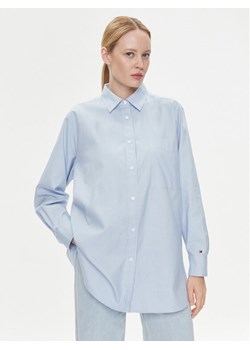 Tommy Hilfiger Koszula WW0WW38968 Błękitny Oversize ze sklepu MODIVO w kategorii Koszule damskie - zdjęcie 181034141