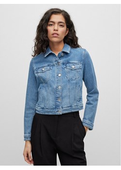 Hugo Kurtka jeansowa 50488939 Niebieski Slim Fit ze sklepu MODIVO w kategorii Kurtki damskie - zdjęcie 181034283