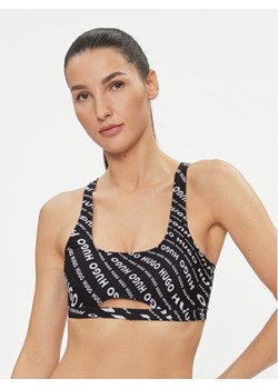 Hugo Góra od bikini Swirly 50502825 Czarny ze sklepu MODIVO w kategorii Stroje kąpielowe - zdjęcie 181034360