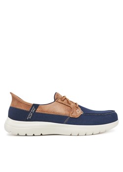 Skechers Mokasyny On-The-Go Flex-Palmilla 136536/NVY Granatowy - id: 0000304741340 - marki Skechers - 181034420 Skechers Mokasyny On-The-Go Flex-Palmilla 136536/NVY Granatowy ze sklepu MODIVO w kategorii Mokasyny damskie - zdjęcie 181034420