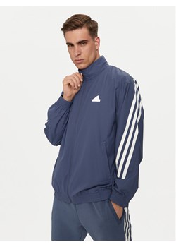 adidas Bluza Future Icons 3-Stripes IR9237 Niebieski Loose Fit ze sklepu MODIVO w kategorii Bluzy męskie - zdjęcie 181034454