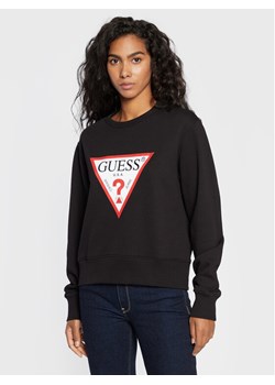 Guess Bluza Original W2YQ16 KBA10 Czarny Regular Fit ze sklepu MODIVO w kategorii Bluzy damskie - zdjęcie 181034461