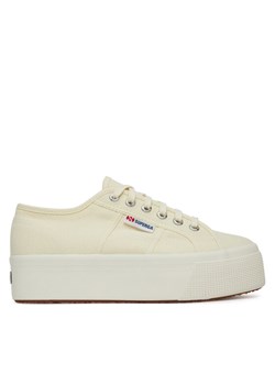 Superga Tenisówki Platform S9111LW Beżowy ze sklepu MODIVO w kategorii Trampki damskie - zdjęcie 181034462