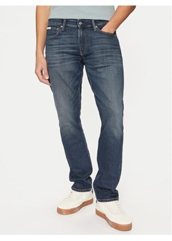 Calvin Klein Jeans Jeansy J30J326518 Granatowy Slim Fit ze sklepu MODIVO w kategorii Jeansy męskie - zdjęcie 181034634