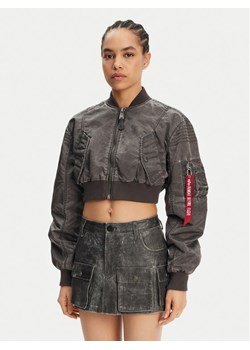 Alpha Industries Kurtka bomber MA-1 Vintage 156002 Szary Regular Fit ze sklepu MODIVO w kategorii Kurtki damskie - zdjęcie 181034653
