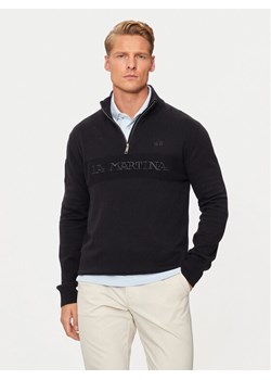 La Martina Sweter ZMS315 YW120 Czarny Regular Fit ze sklepu MODIVO w kategorii Swetry męskie - zdjęcie 181034691