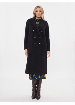 MAX&Co. Płaszcz wełniany Elemento 70140523 Granatowy Relaxed Fit ze sklepu MODIVO w kategorii Płaszcze damskie - zdjęcie 181034730