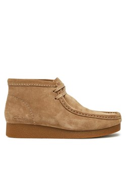 Clarks Botki WallabeeEvoBt 261747444 Beżowy ze sklepu MODIVO w kategorii Botki - zdjęcie 181034740