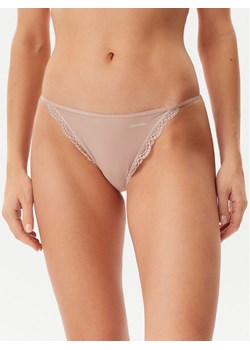 Calvin Klein Underwear Figi klasyczne LV00QD5269 Beżowy ze sklepu MODIVO w kategorii Majtki damskie - zdjęcie 181034844