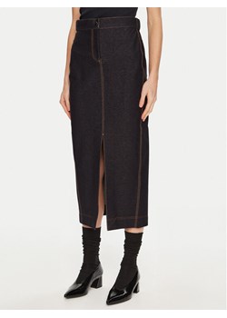Max Mara Leisure Spódnica jeansowa Breda 2426776058 Granatowy Regular Fit ze sklepu MODIVO w kategorii Spódnice - zdjęcie 181034860